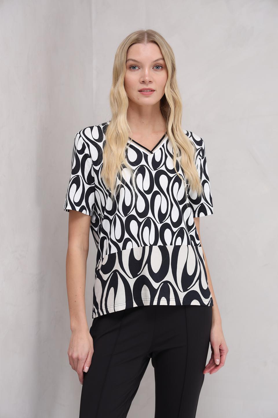 Футболка Tuzzi с принтом