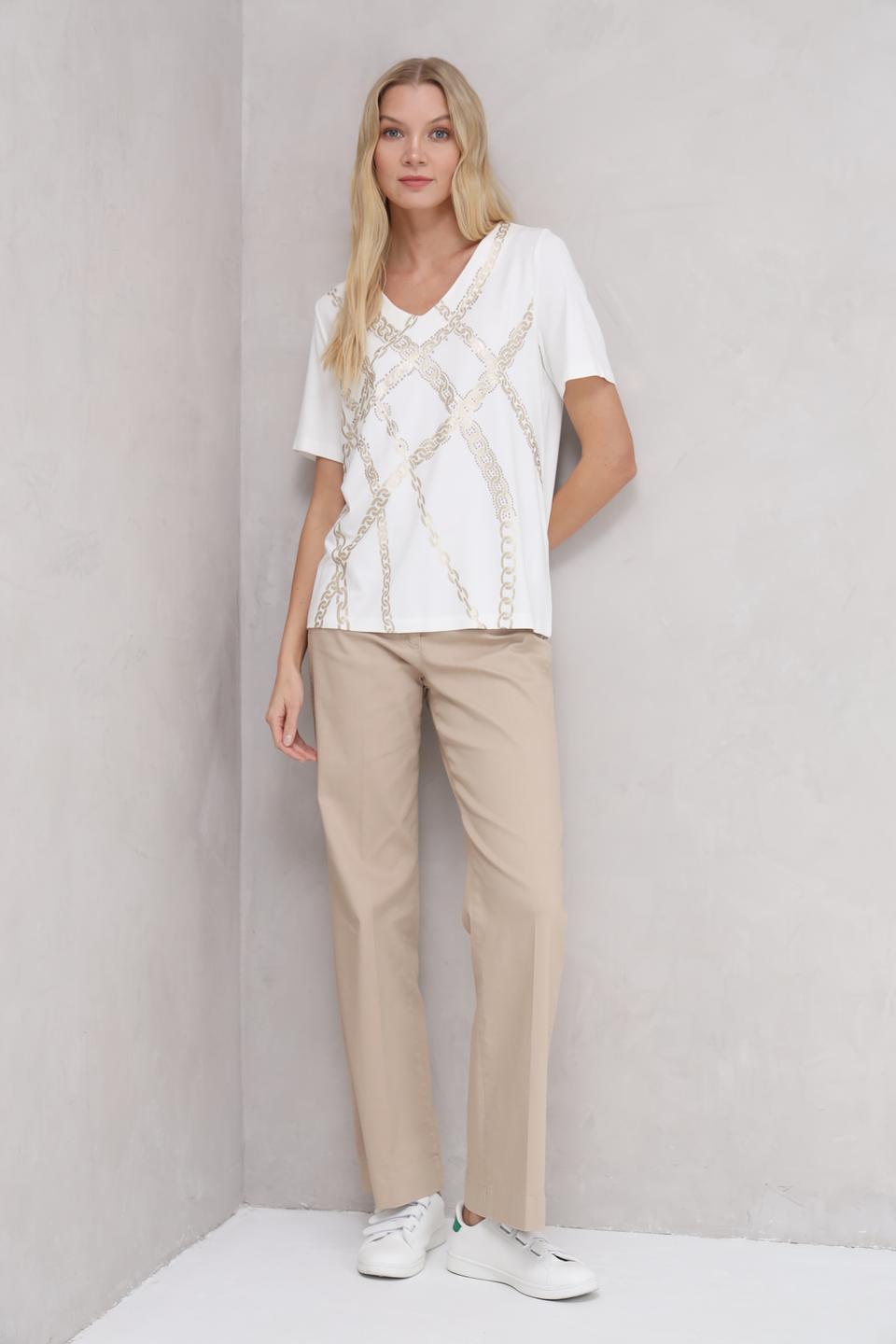 Футболка Tuzzi с цепочками