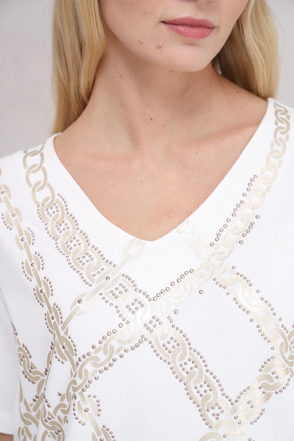 Футболка Tuzzi с цепочками