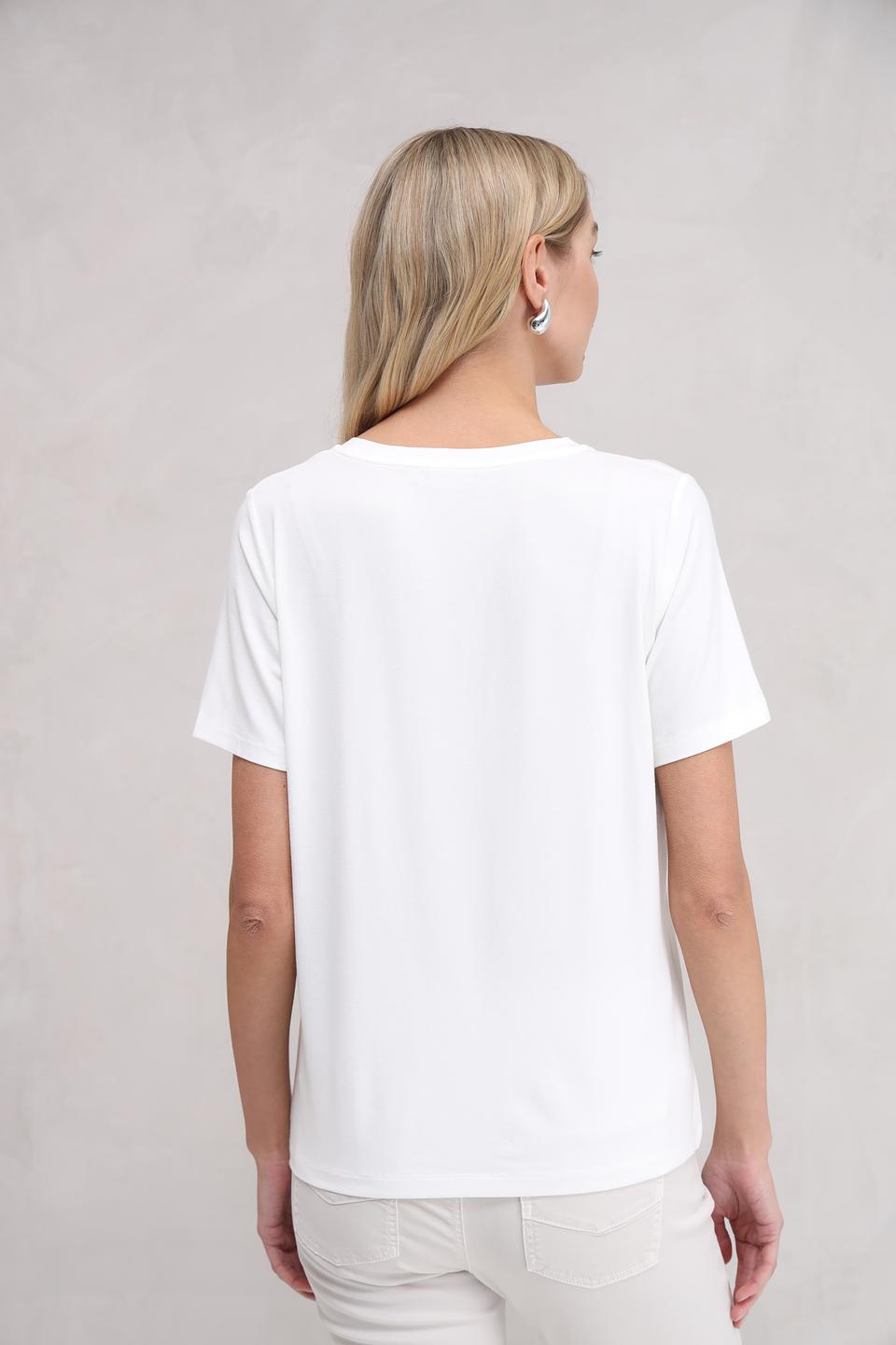 Футболка Tuzzi с принтом белая