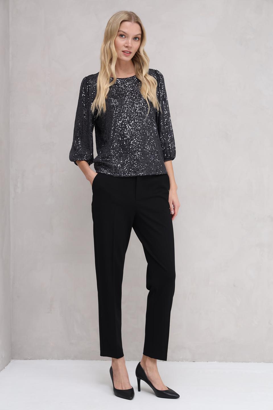 Брюки классические Oui чёрные