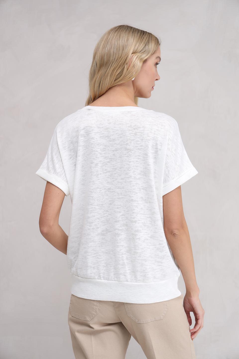 Футболка Bianca с цветочным принтом