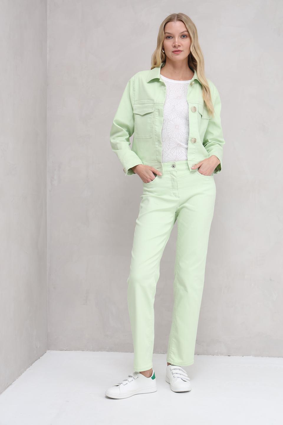 Жакет Bianca джинсовый лайм