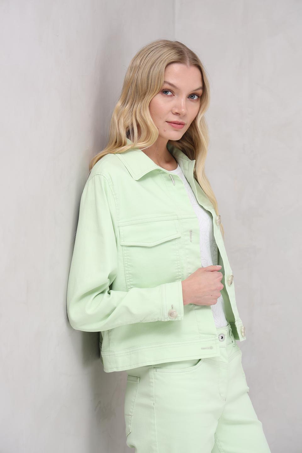 Жакет Bianca джинсовый лайм