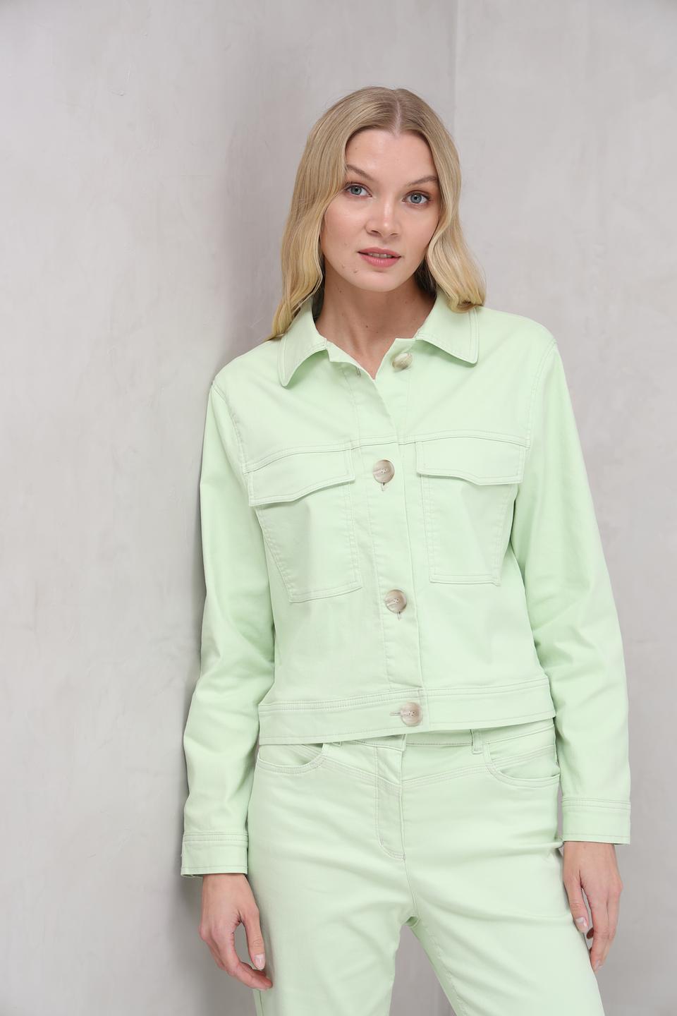 Жакет Bianca джинсовый лайм