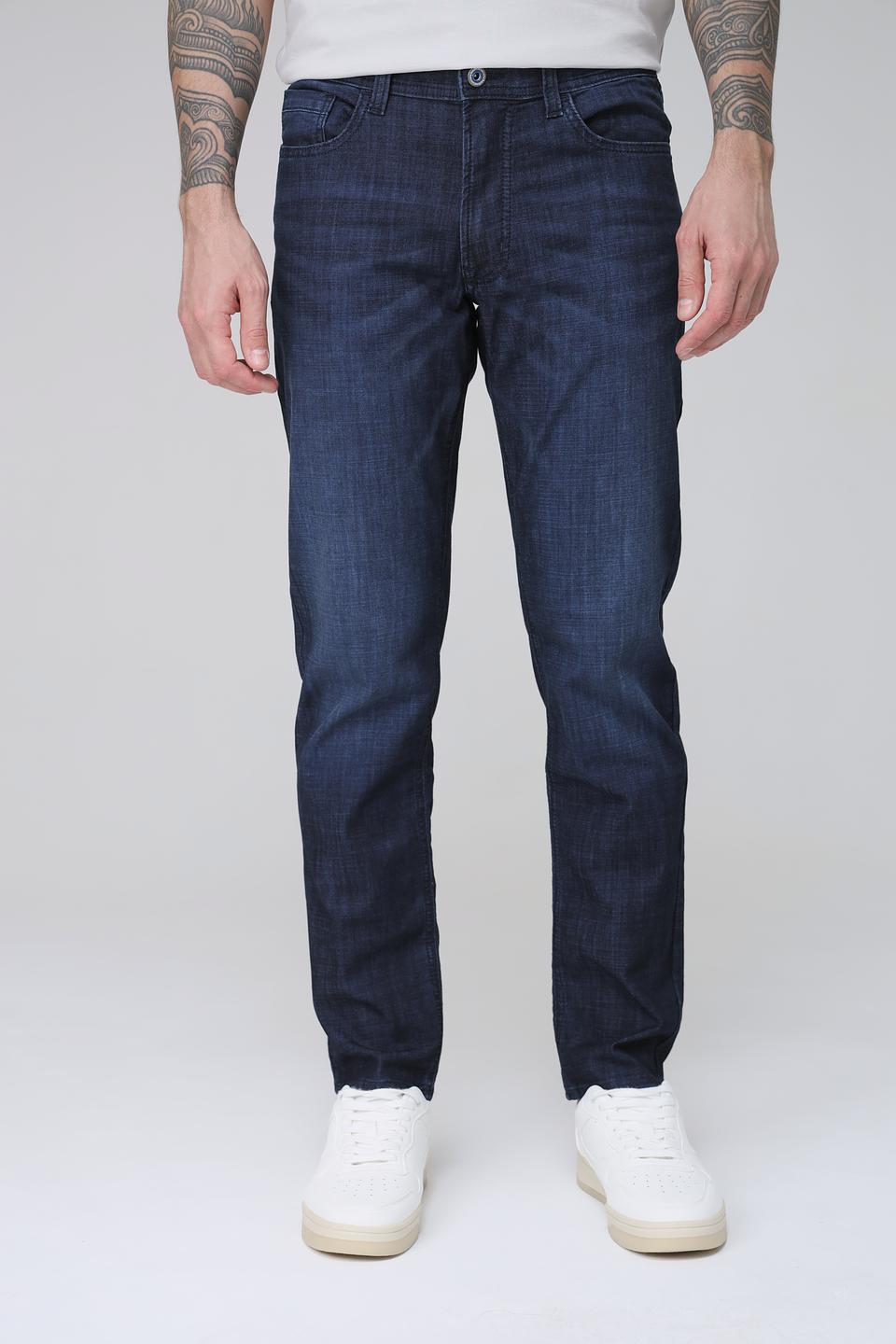 Джинсы Hattric синие slim fit