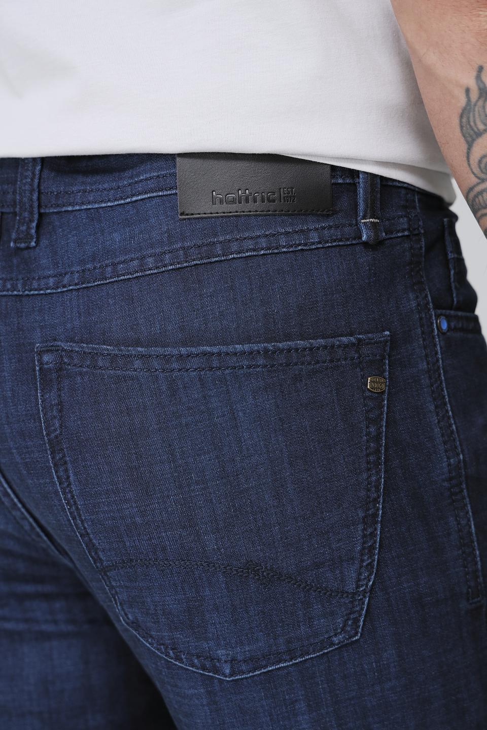 Джинсы Hattric синие slim fit