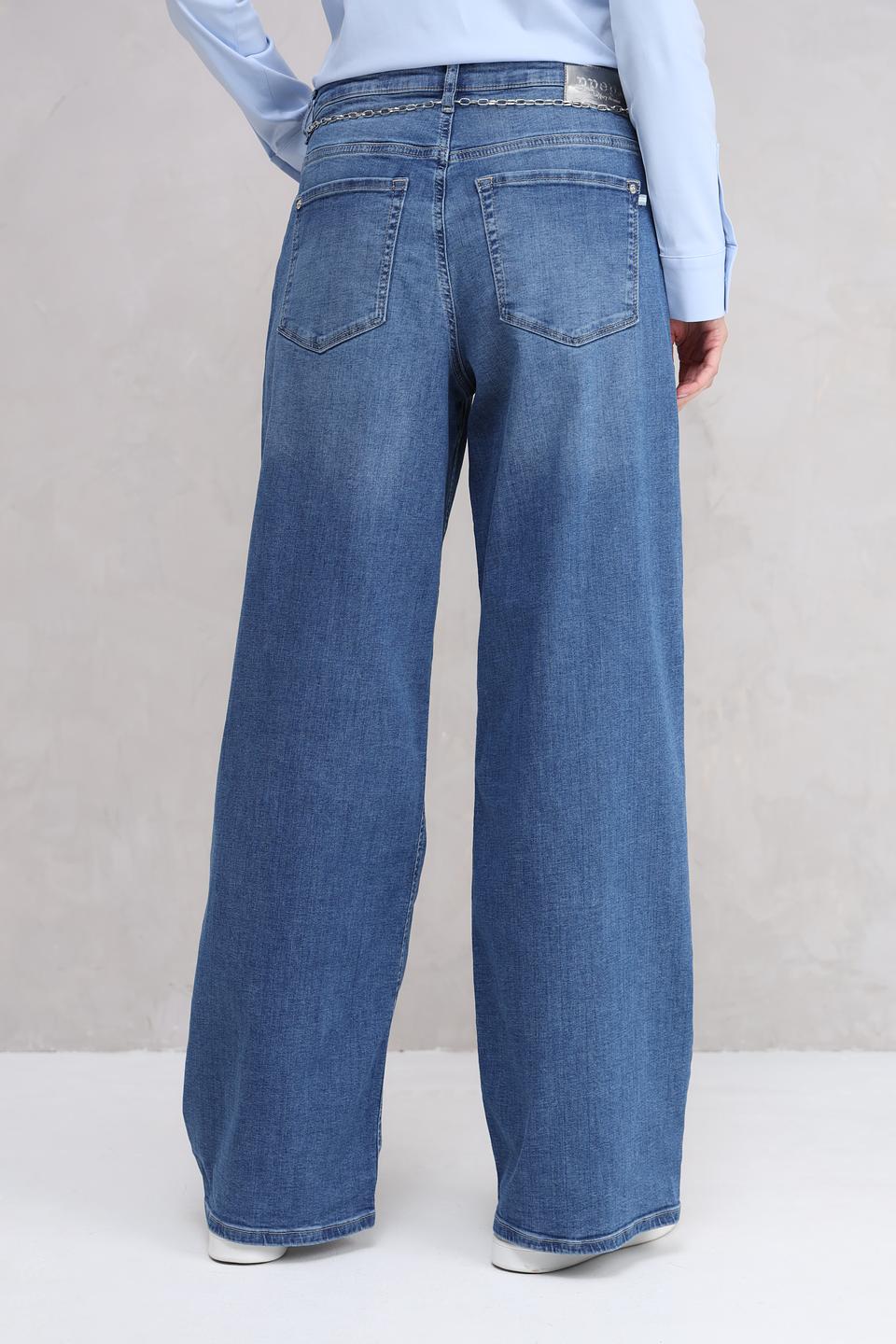 Джинсы Ppep клеш голубые