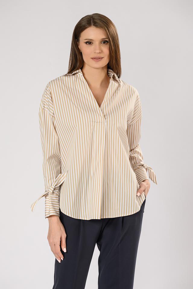 Блуза Penny Black Grey в полоску