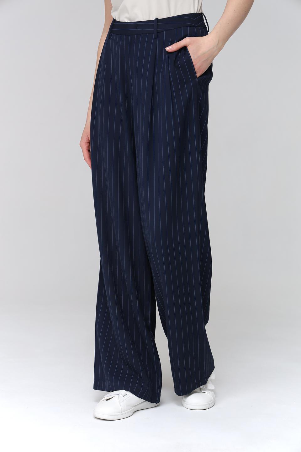 Брюки клёш Tom Tailor в полоску