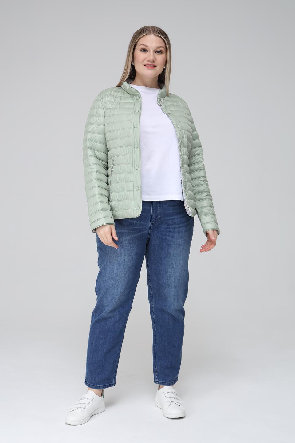 Куртка Lebek стеганая мятная