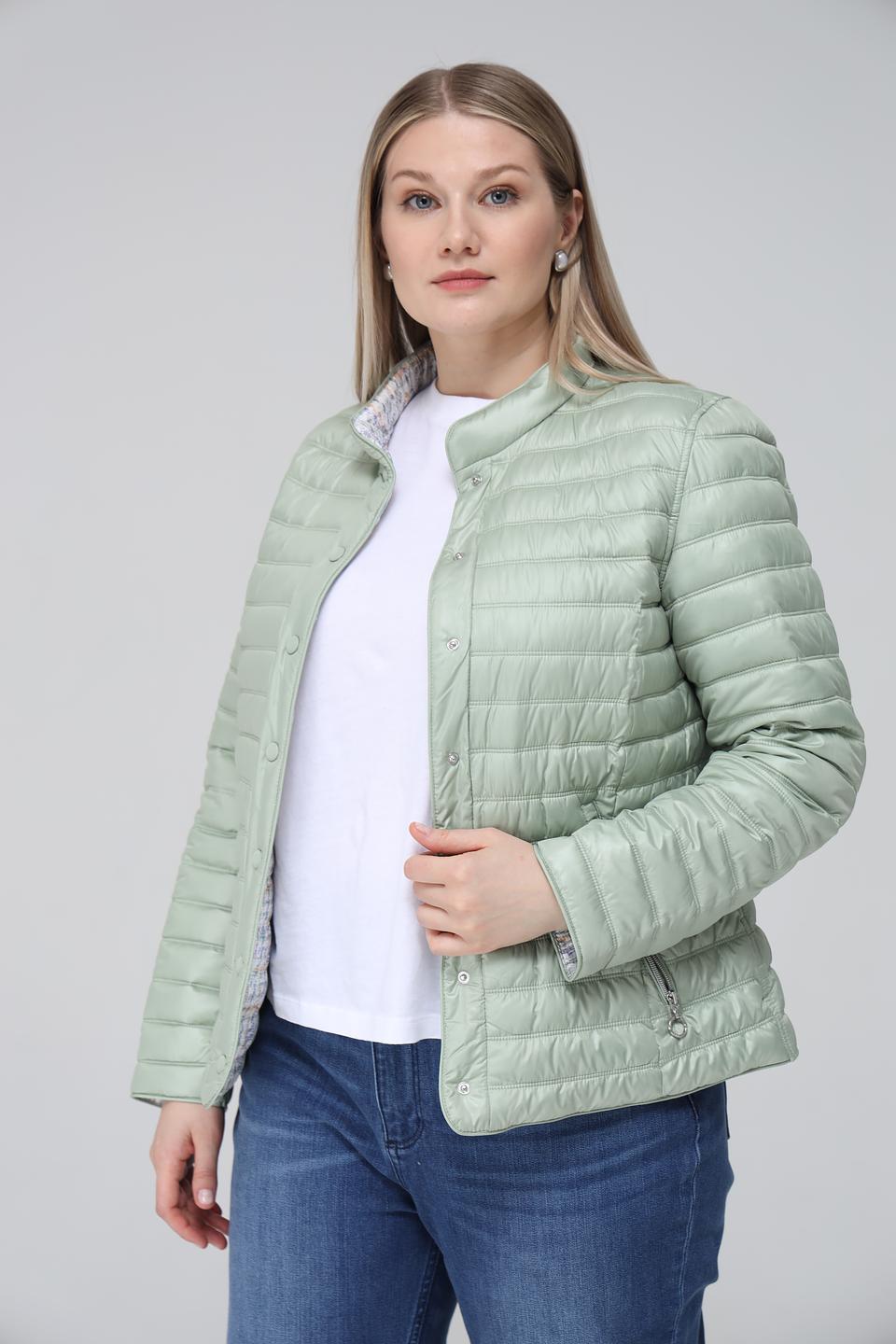 Куртка Lebek стеганая мятная