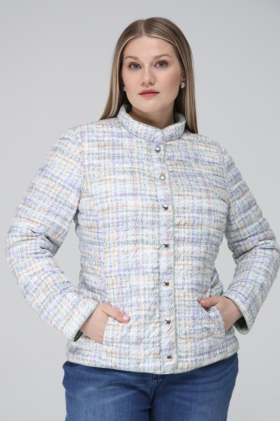 Куртка Lebek стеганая мятная