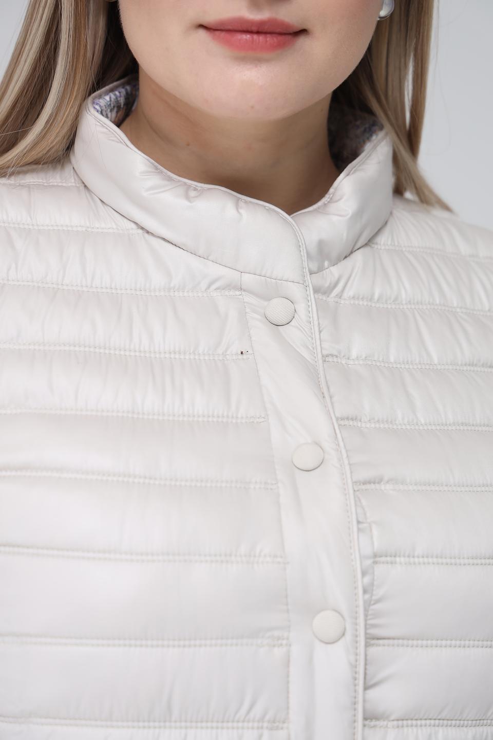 Куртка Lebek стеганая бежевая