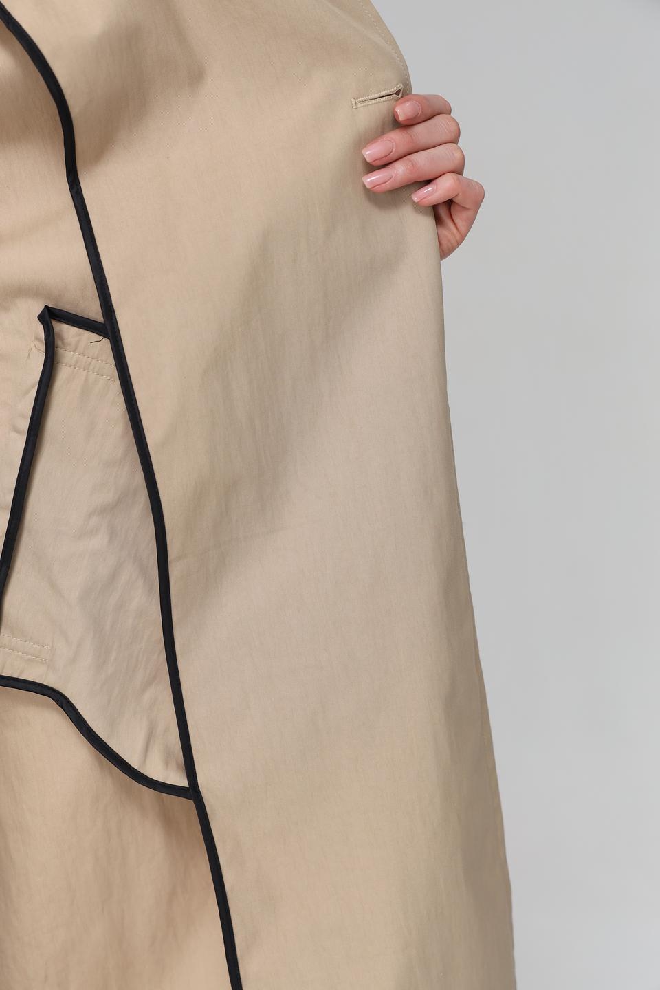 Плащ White Label бежевый