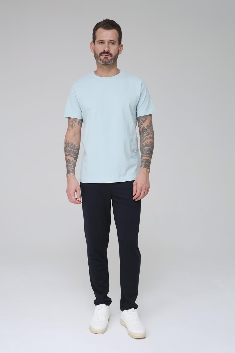 Футболка Basefield голубая