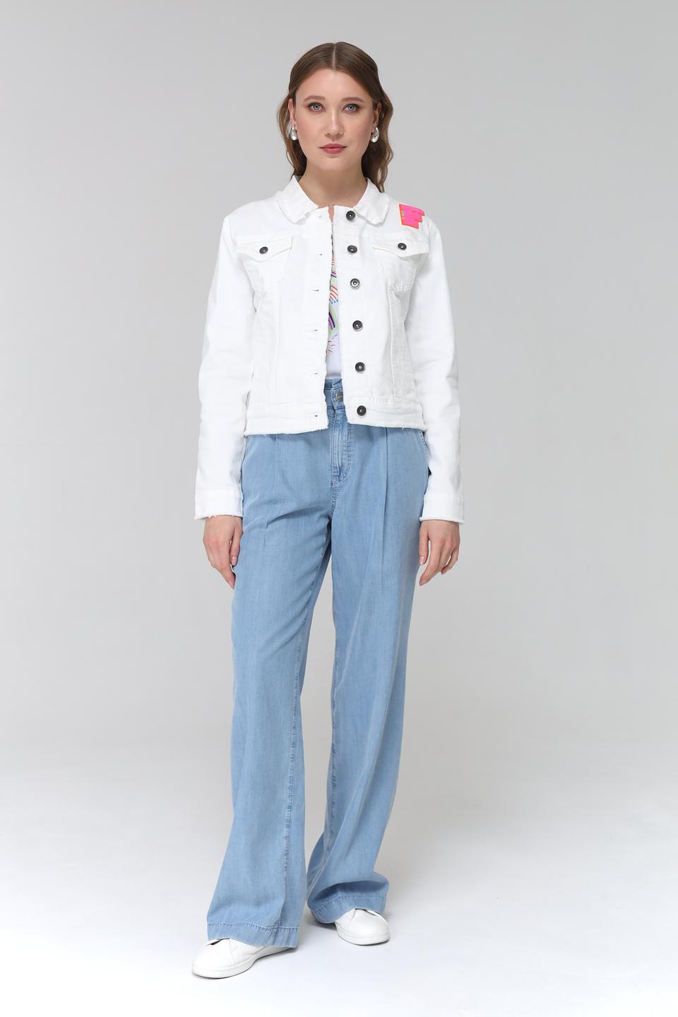Куртка джинсовая Frieda and Freddies белая