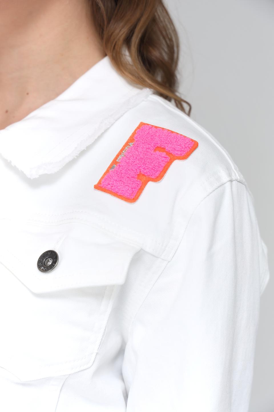 Куртка джинсовая Frieda and Freddies белая