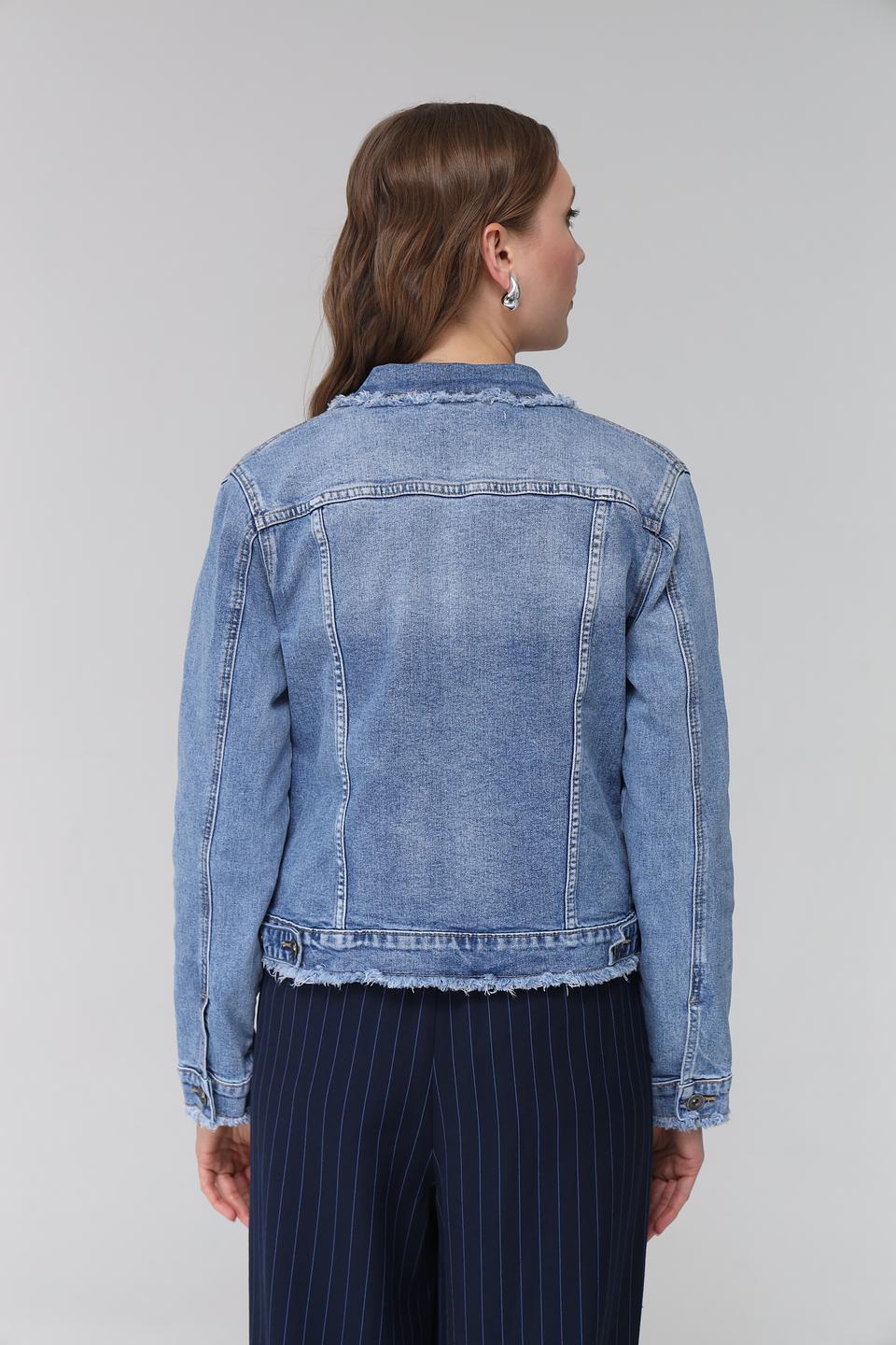 Куртка джинсовая Frieda and Freddies с нашивкой