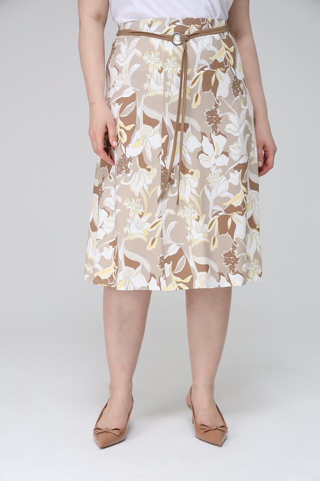 Юбка Frank Walder с цветочным принтом