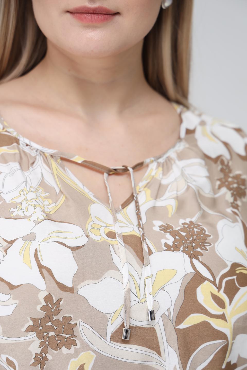 Блуза Frank Walder с цветочным принтом