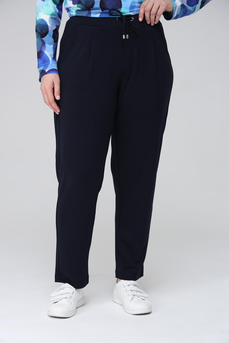 Брюки Via Appia DUE темно-синие