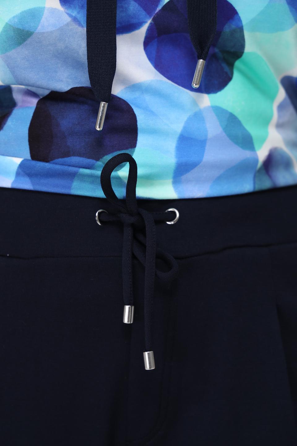 Брюки Via Appia DUE темно-синие