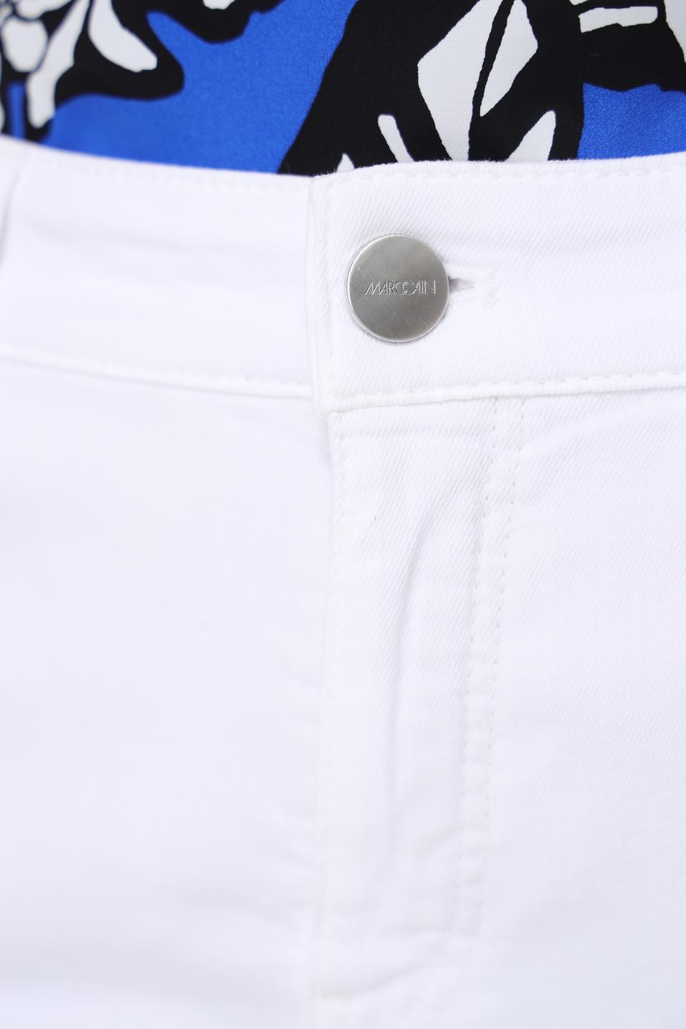 Джинсы Marc Cain белые прямые