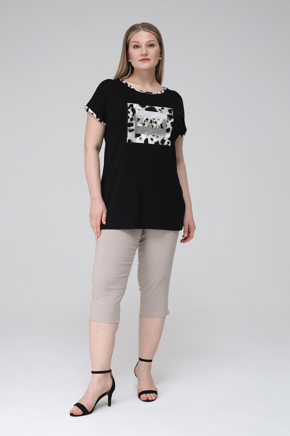 Футболка Doris Streich с принтом