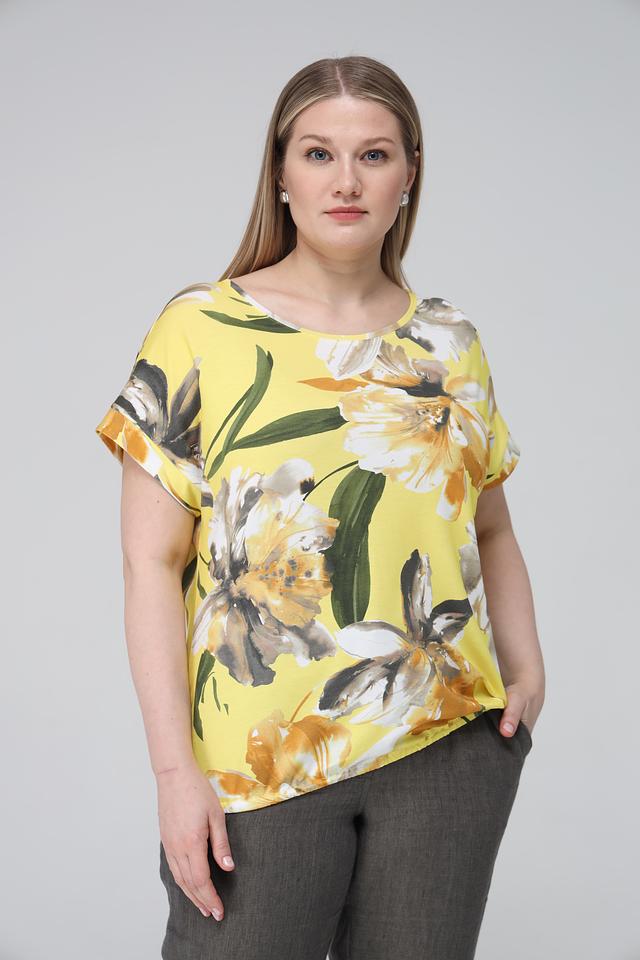 Футболка Monari с цветочным принтом