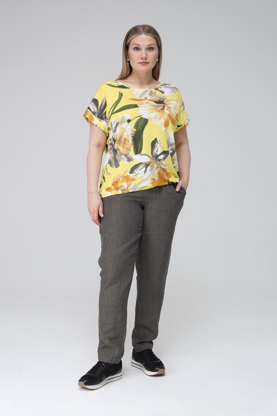 Футболка Monari с цветочным принтом