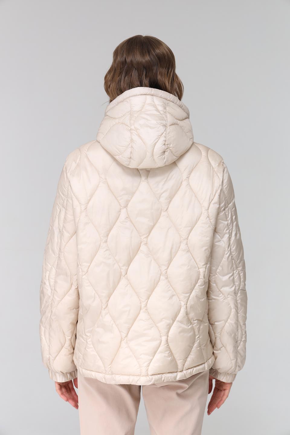 Куртка Pezzo стеганая бежевая