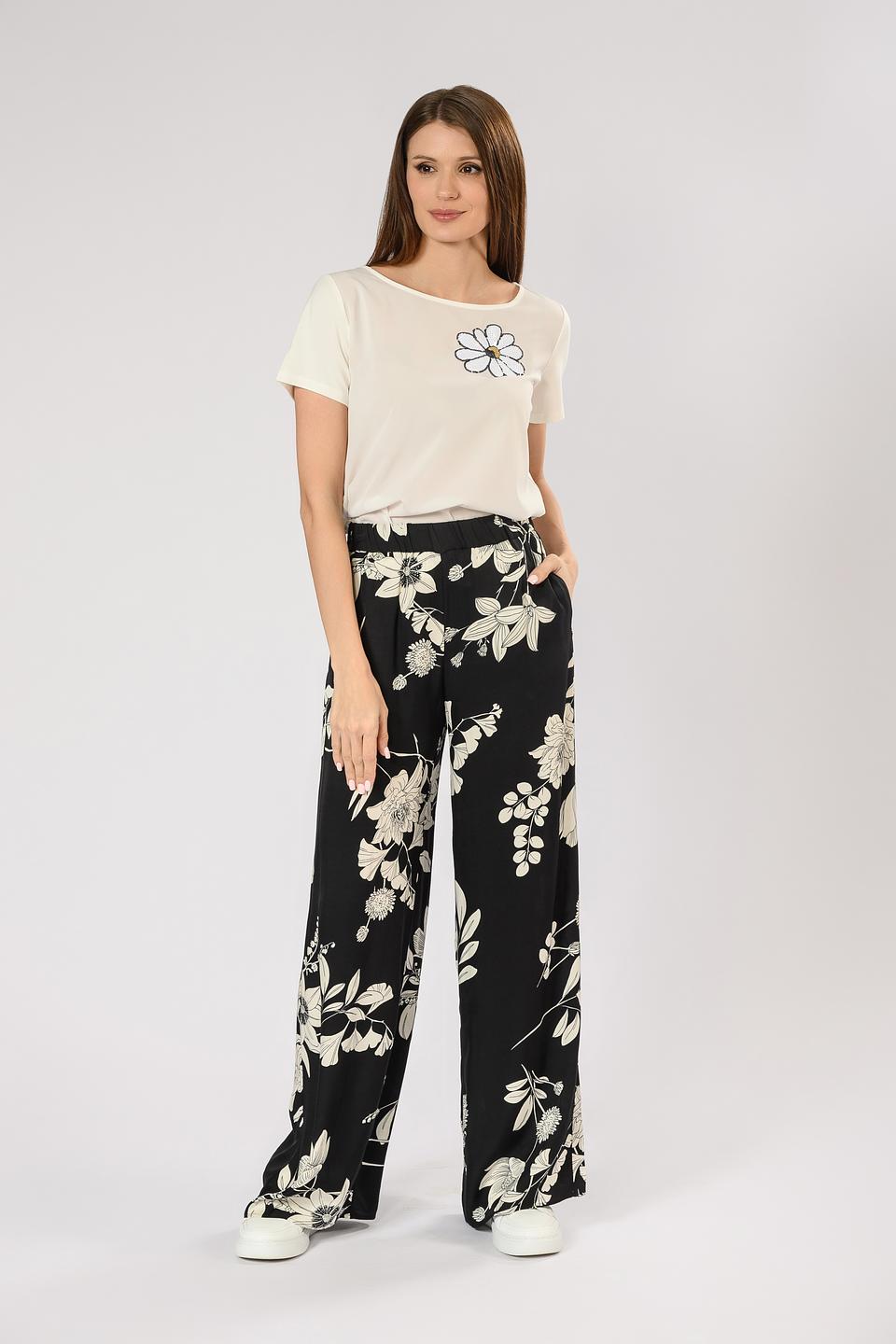 Футболка Penny Black Black с цветком