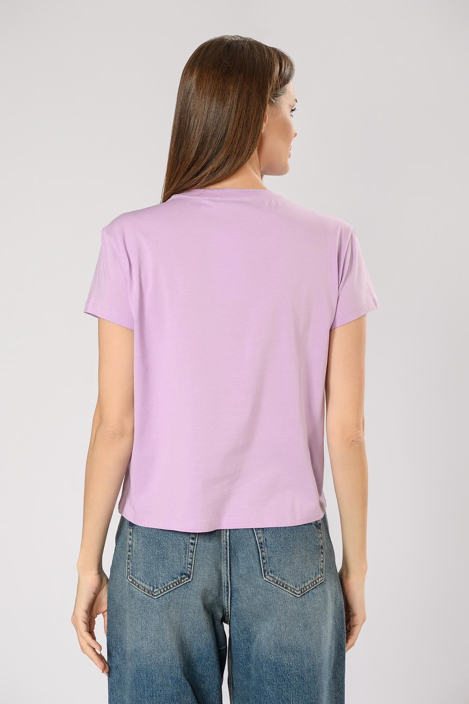 Футболка Patrizia Pepe жен. сиреневая