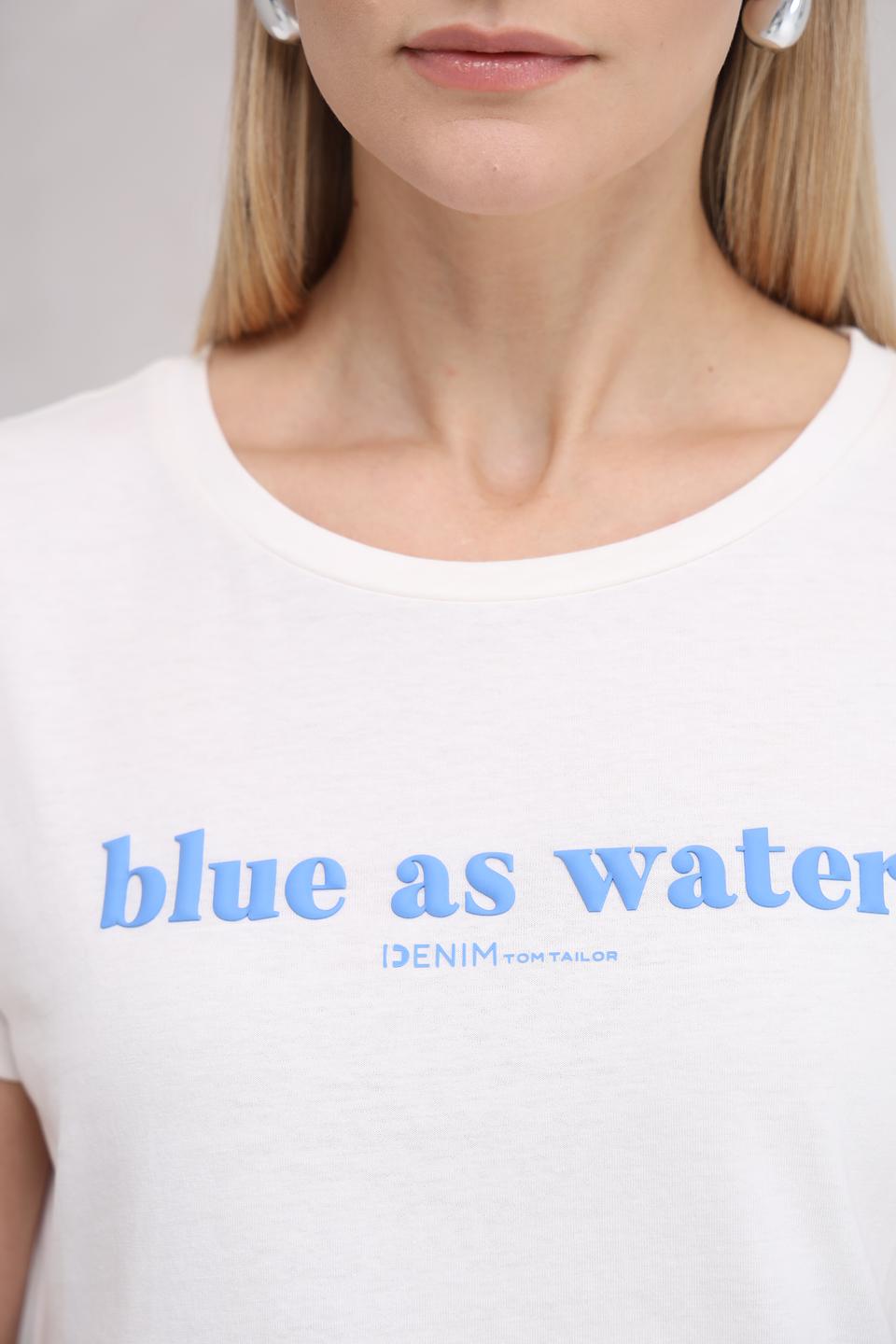 Футболка Tom Tailor denim white