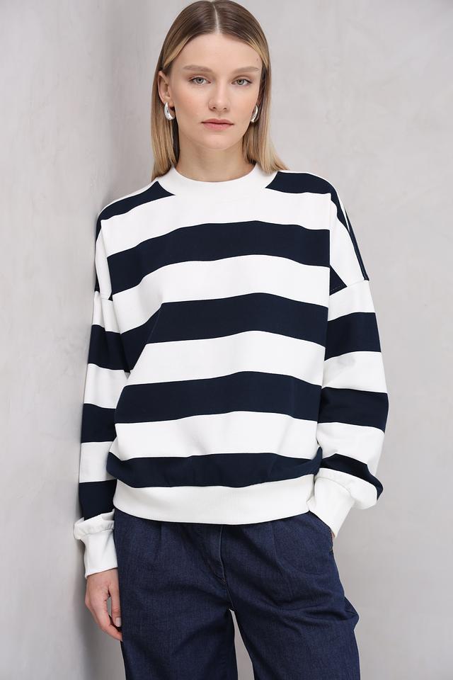 Пуловер Tom Tailor в полоску