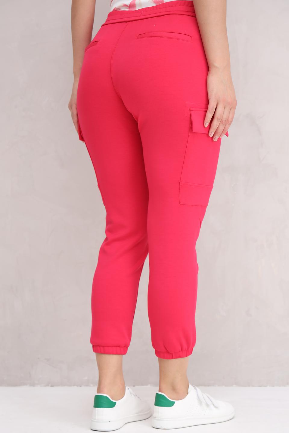 Брюки Time Zone кюлоты малиновые