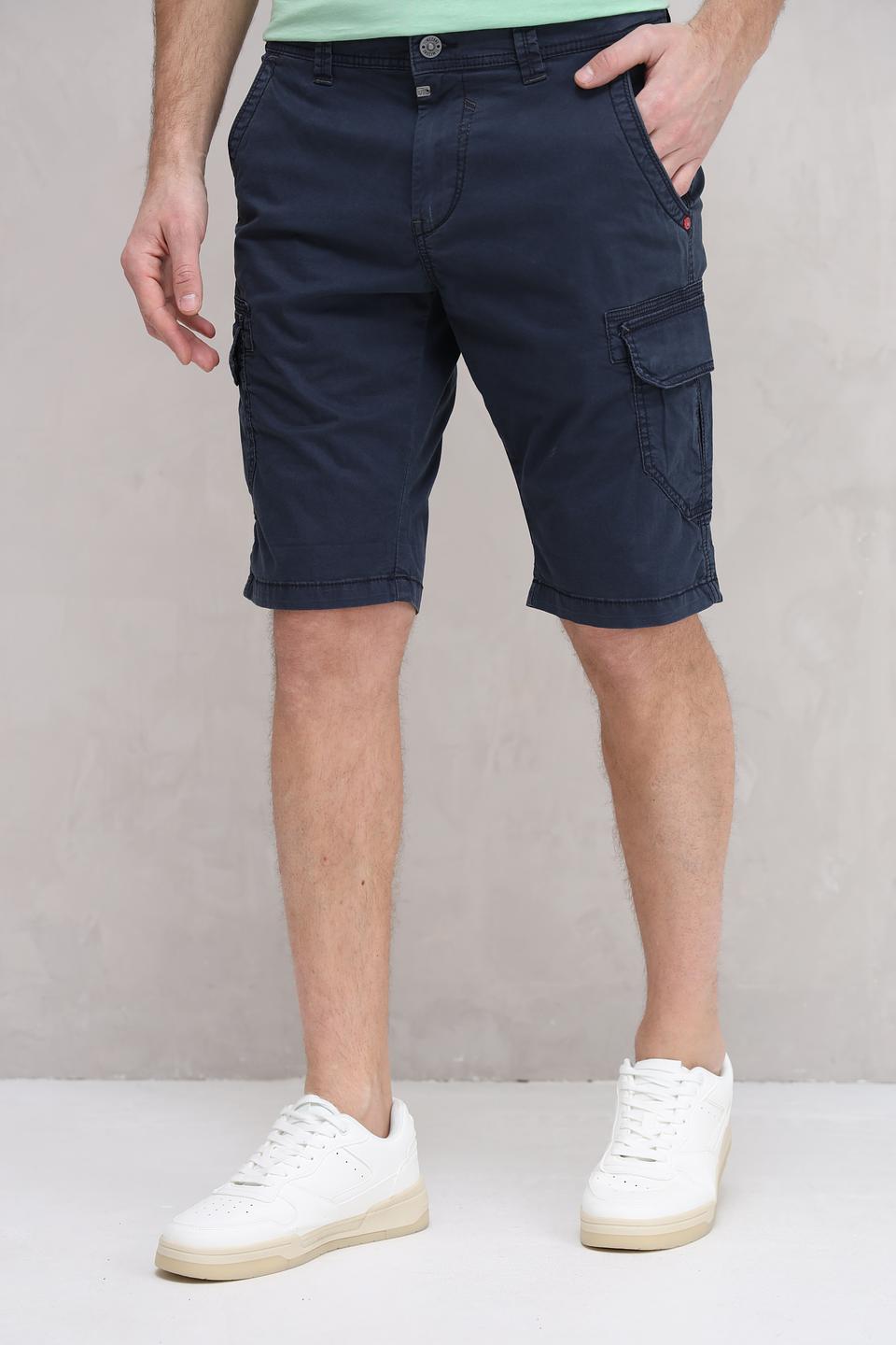 Шорты Time Zone карго тёмно-синие