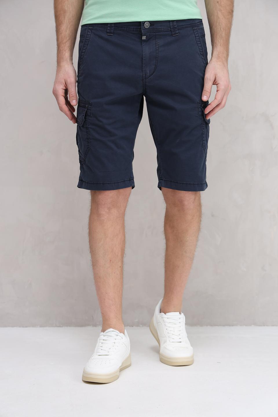 Шорты Time Zone карго тёмно-синие