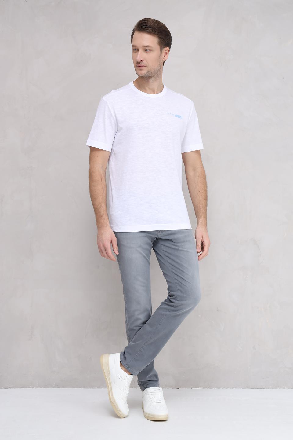 Джинсы Bugatti серые Slim Fit