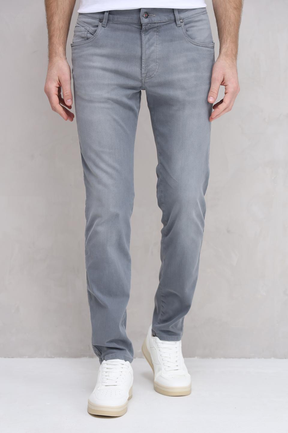 Джинсы Bugatti серые Slim Fit