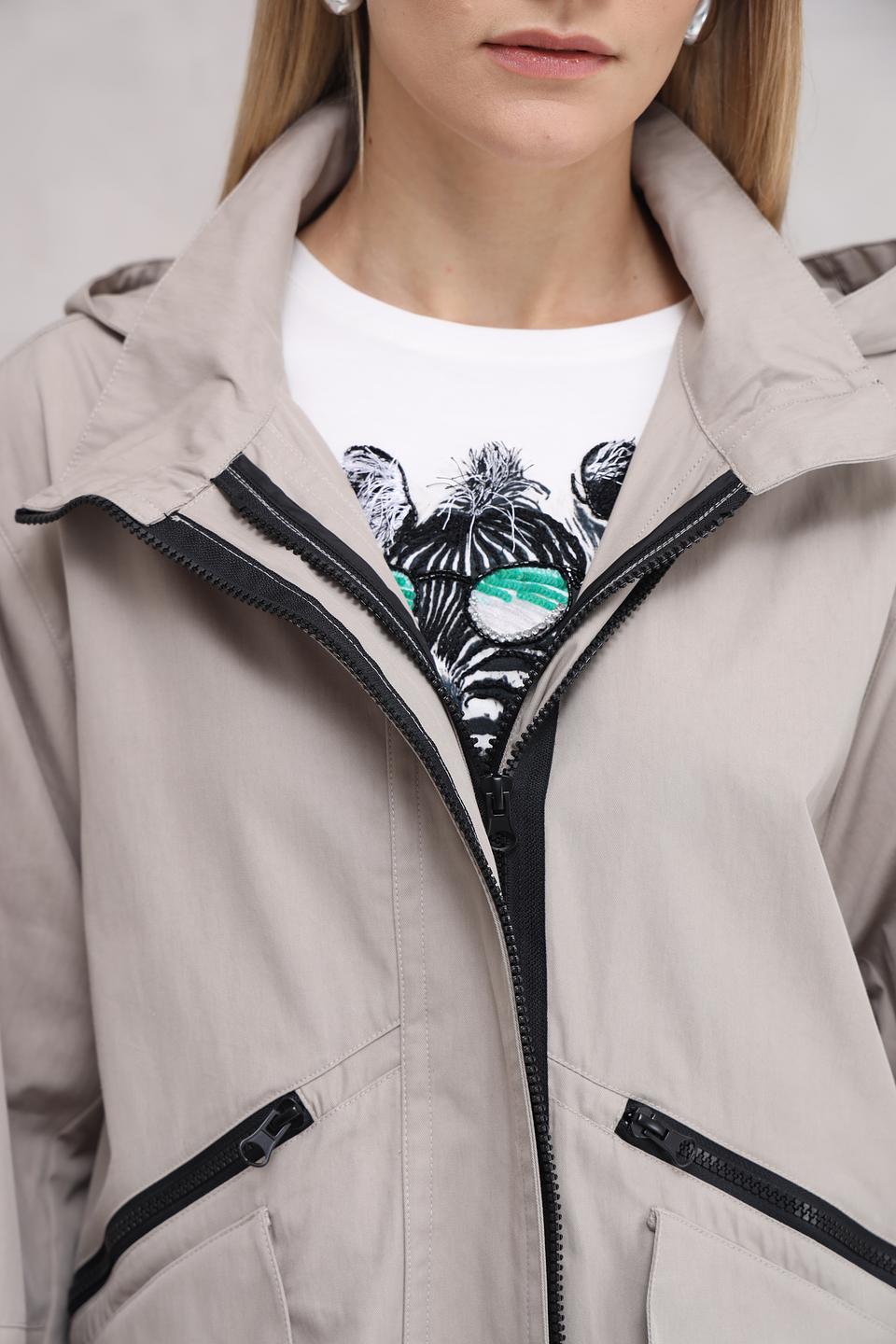 Ветровка White Label бежевая