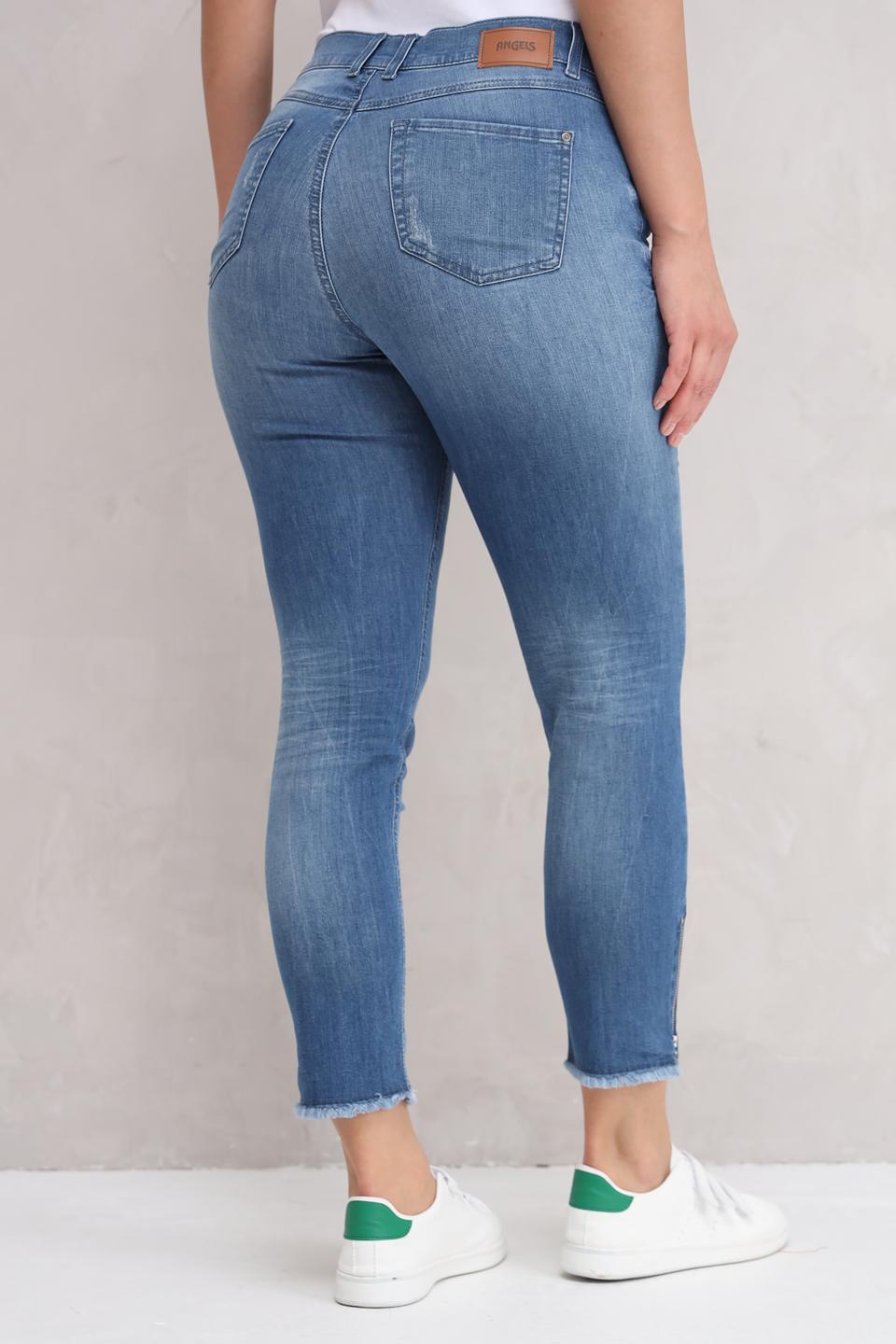 Джинсы Angels Skinny Ankle голубые