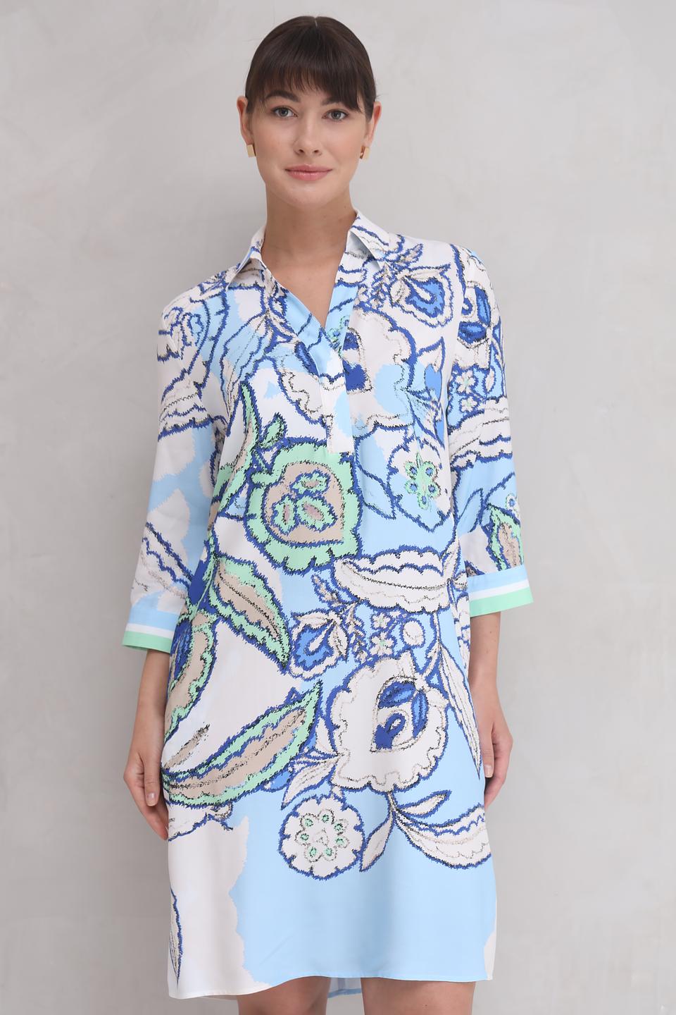 Платье You Just White с цветочным принтом