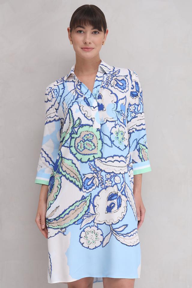 Платье You Just White с цветочным принтом