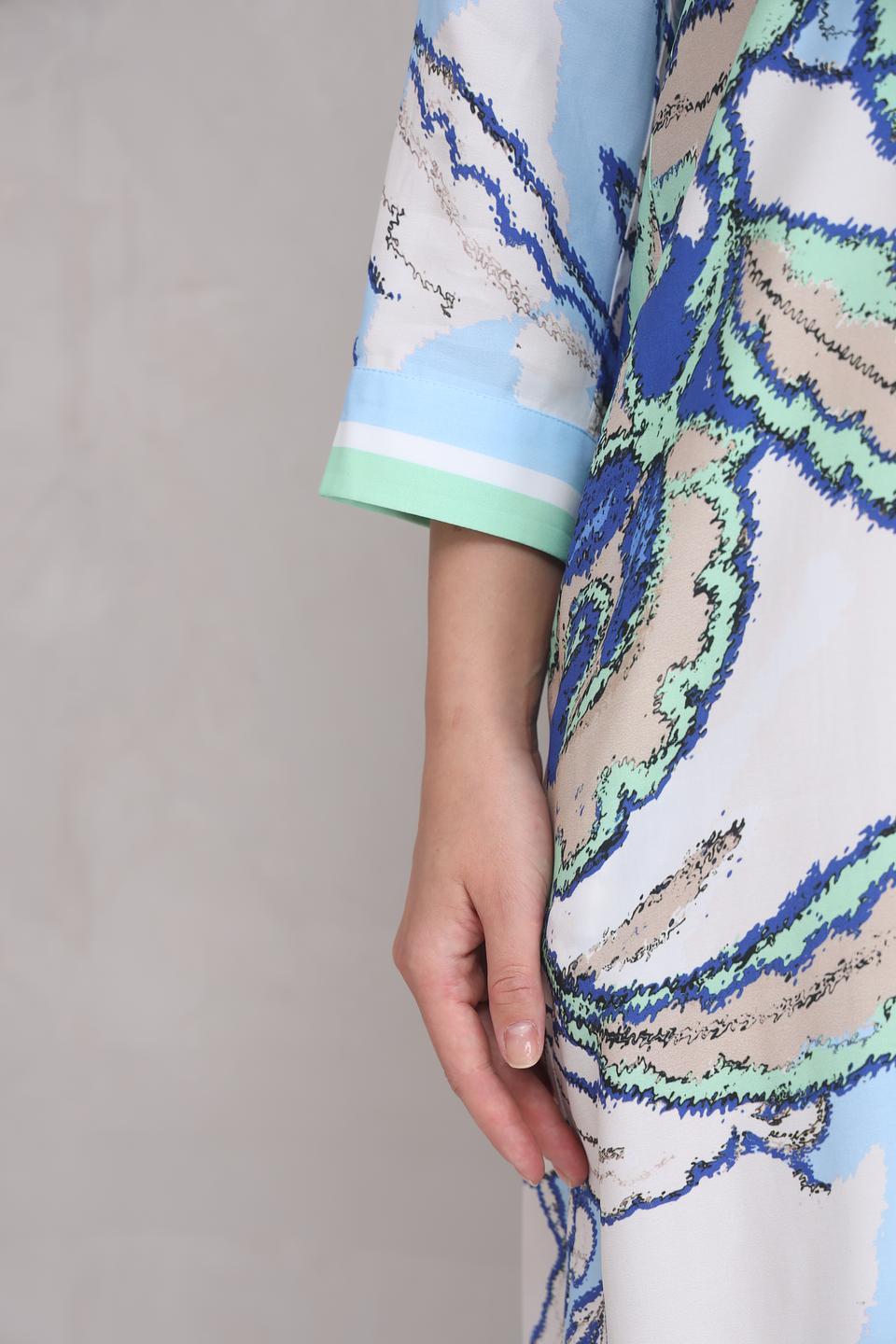 Платье You Just White с цветочным принтом