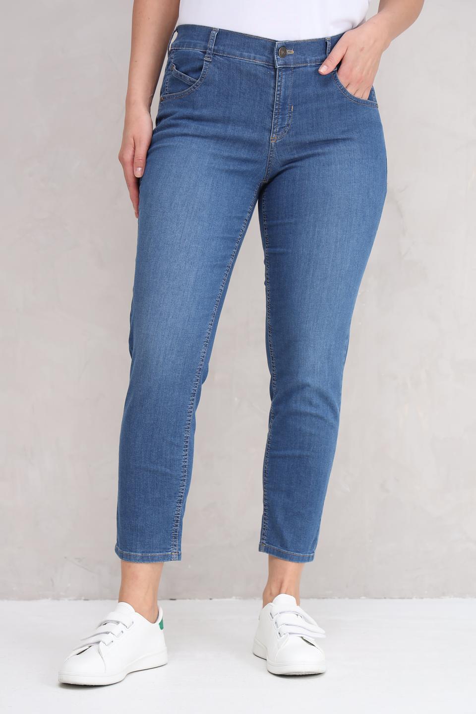 Джинсы Gardeur укороченные синие