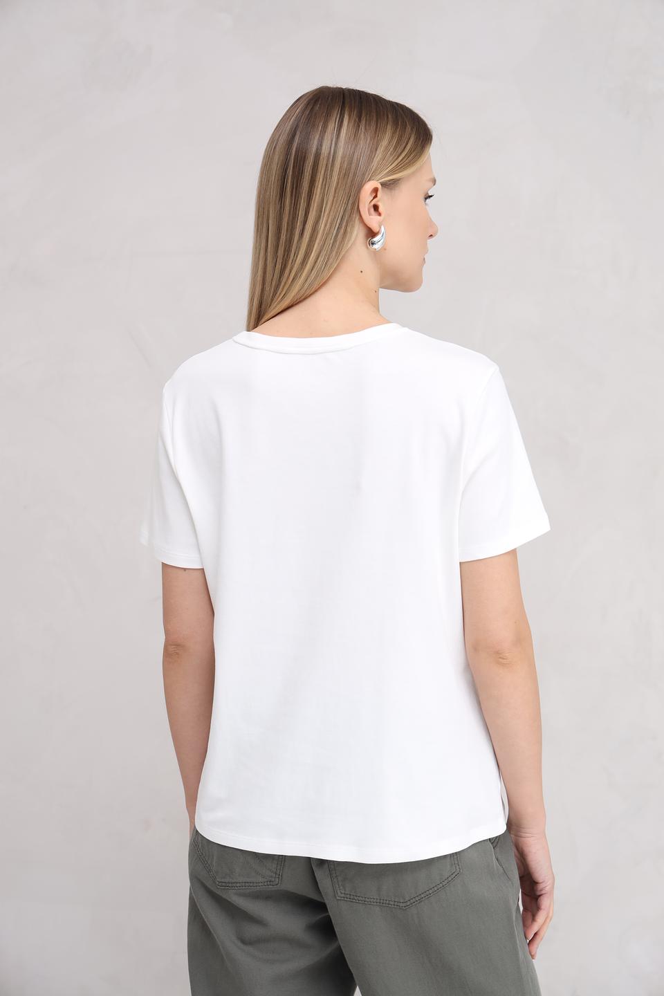 Футболка Marc Cain с принтом зебры