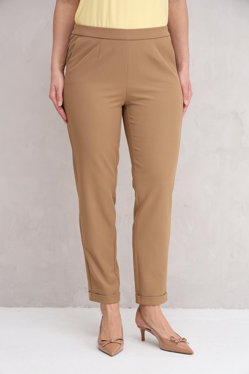 Брюки Frank Walder кюлоты бежевые