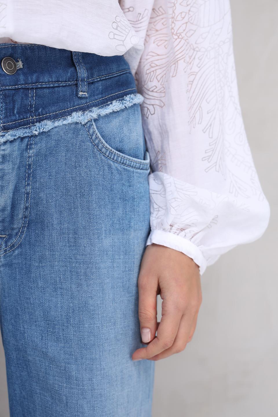 Джинсы Marc Cain с потертостями